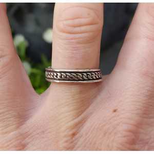 Zilveren bali ring Aninda verstelbaar