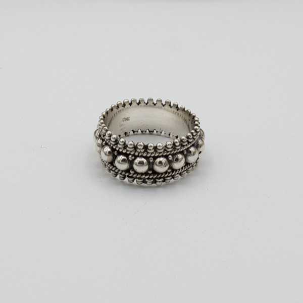 925 Sterling Silber Perlen ring