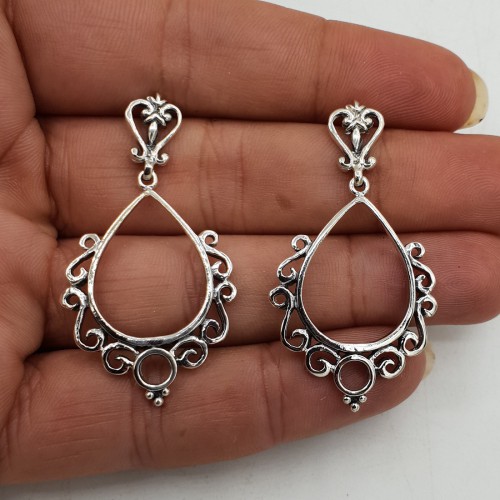 925 Sterling silver edited earrings