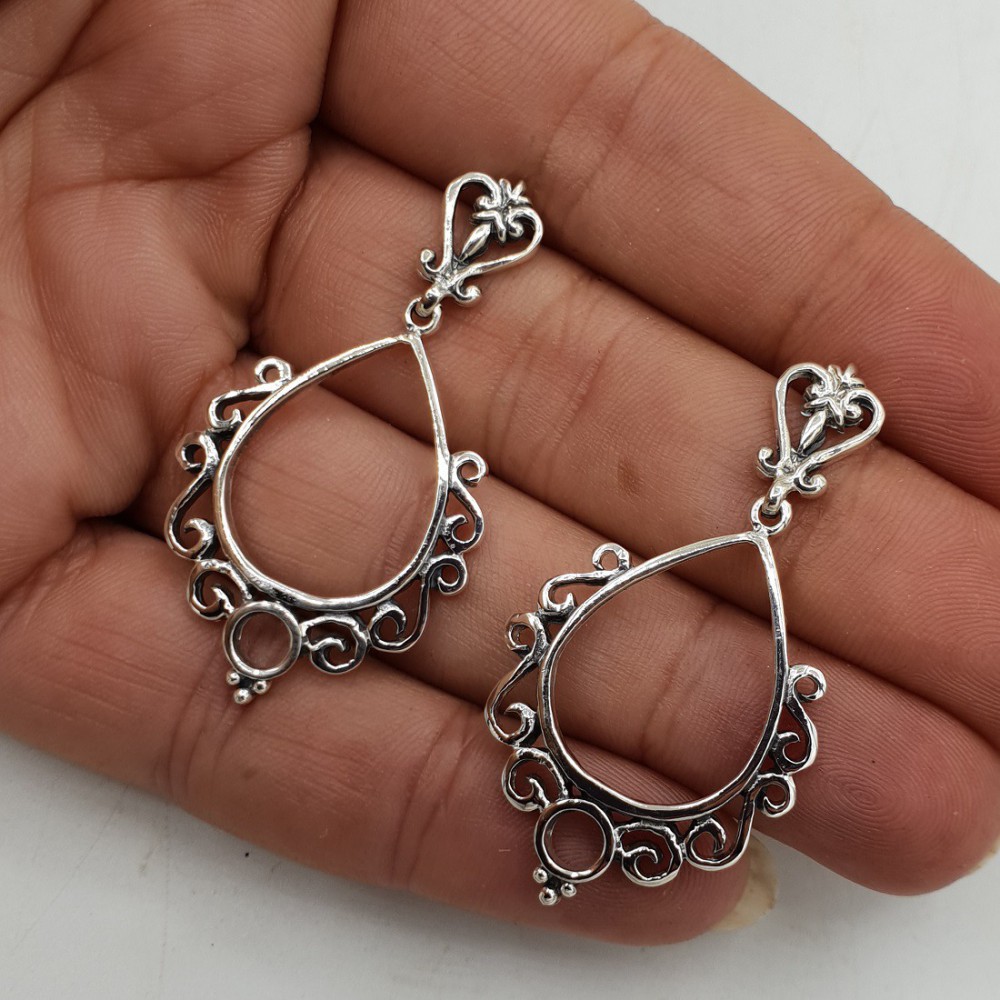 925 Sterling silver edited earrings