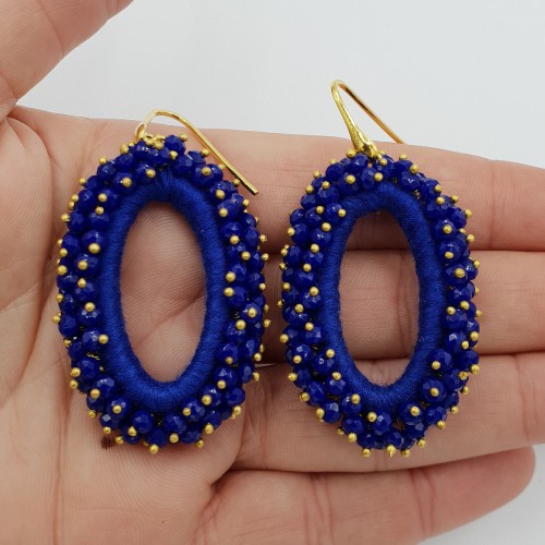 Gilded glassberry earrings...