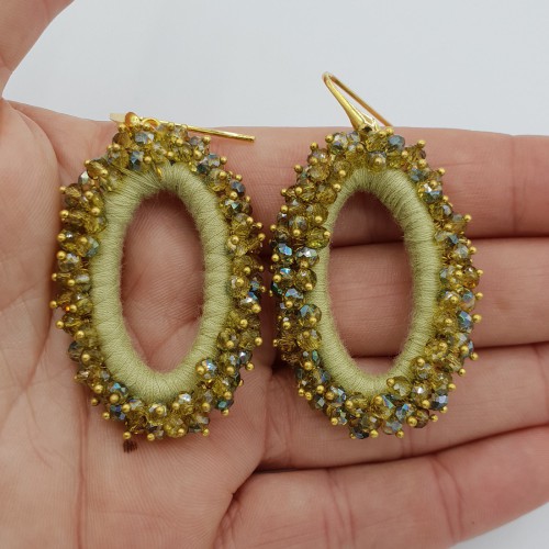 Gold Glassberry Earrings...