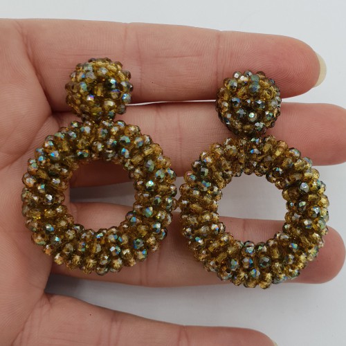 Glassberry earrings open...