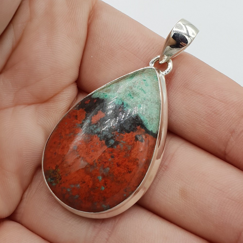 925 Sterling Silver Pendant with Sonora Sunrise