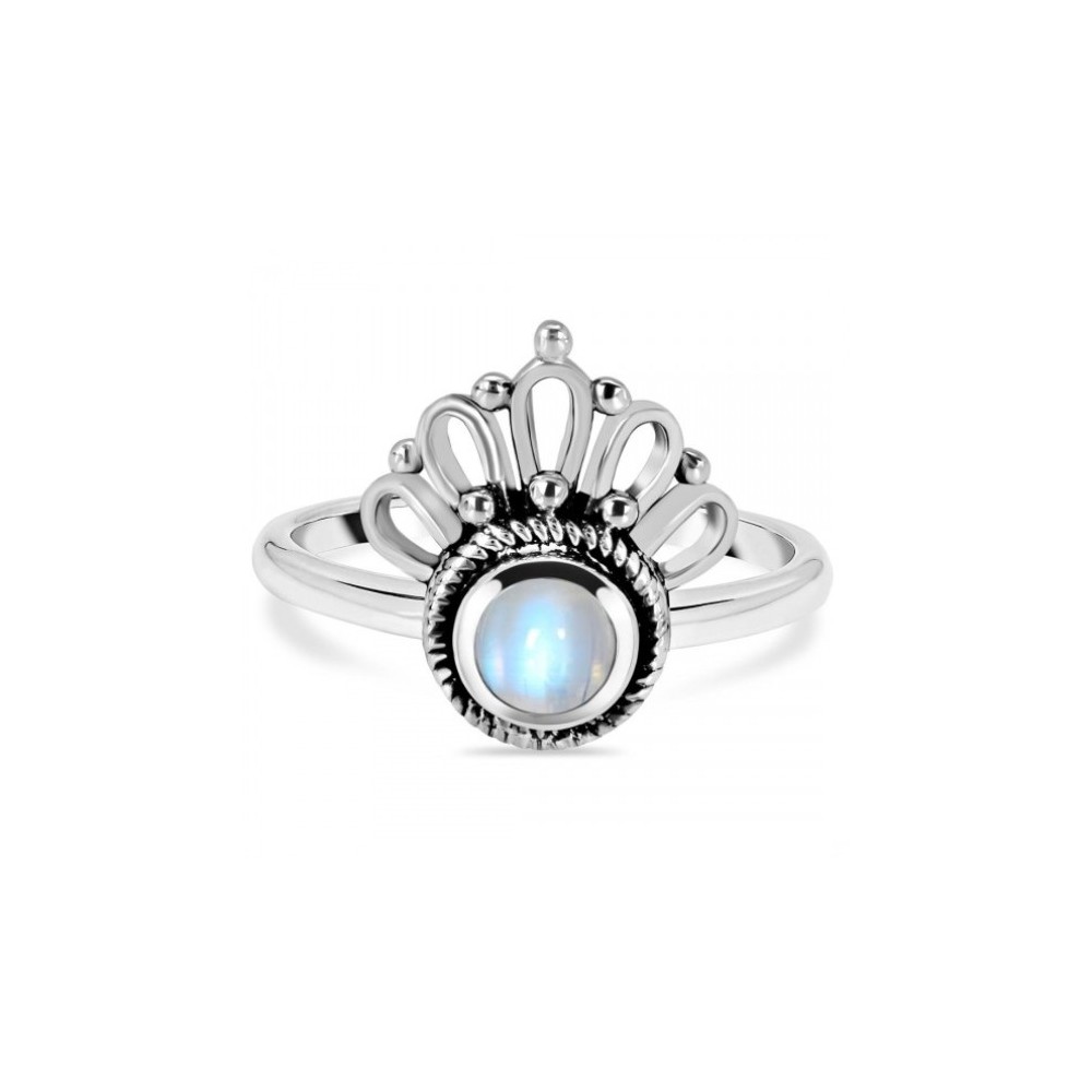 925 Sterling Silver Ring Moonstone