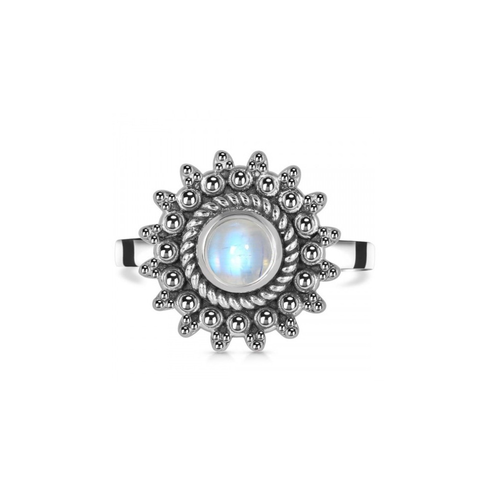 925 Sterling Silber Ring Regenbogenmondone