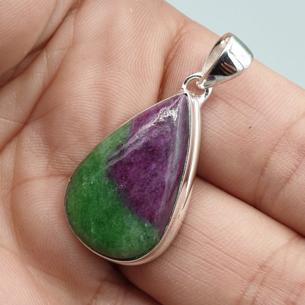 925 Sterling Silver Pendant Robijn Zoisite