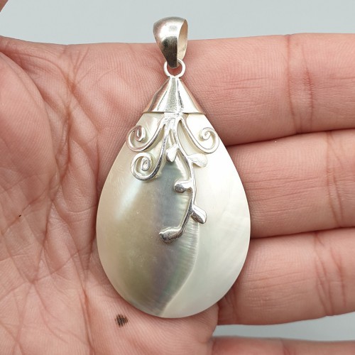 925 Sterling Silver Pendant Nautilus Schelp