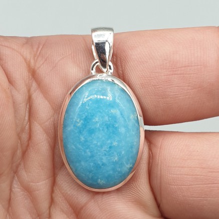 925 Sterling Silver Pendant Smithsonite