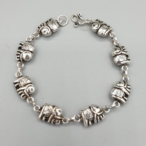 925 Elefant des Sterlingsilberarmbandes