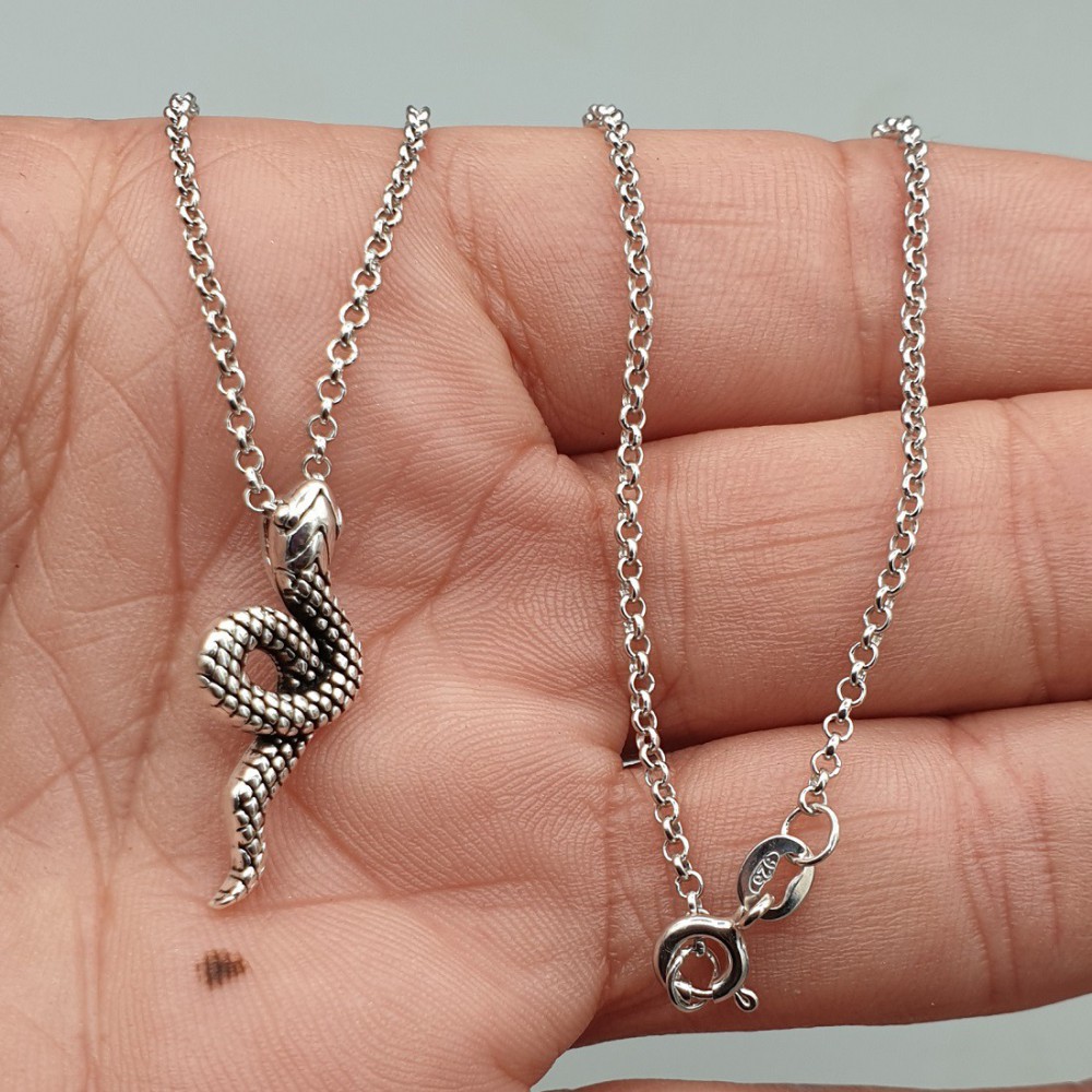 925 Sterling silver necklace hose pendant