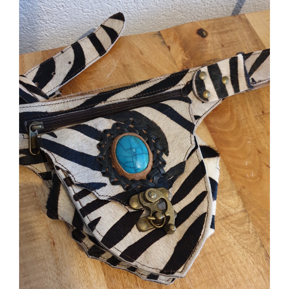 Festival hip bag Zebra