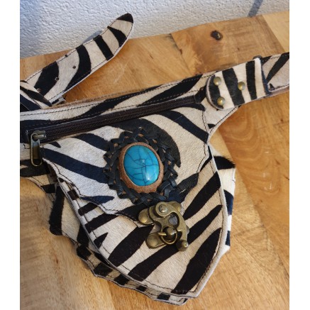 Festival hip bag Zebra