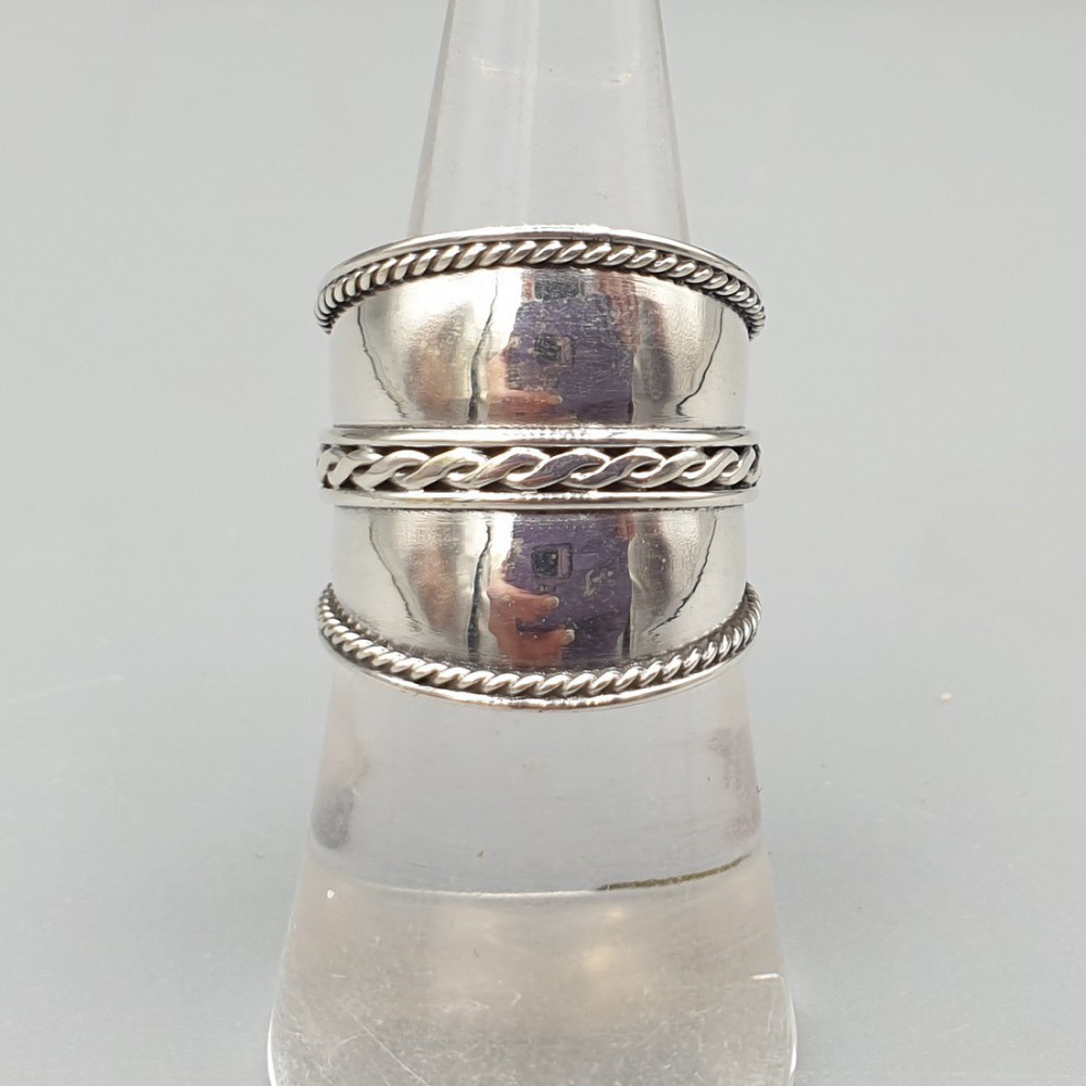 925 Sterling zilveren brede ring